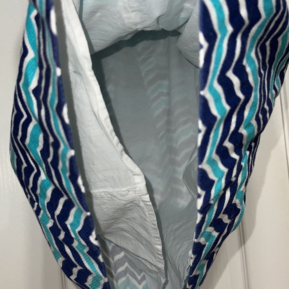 Vineyard Vines Whale Tale Chevron Dress Size 4 - Picture 7 of 7